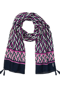 Abstract Print Scarf