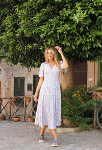 Miami Floral Print Dress