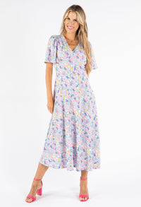 Miami Floral Print Dress