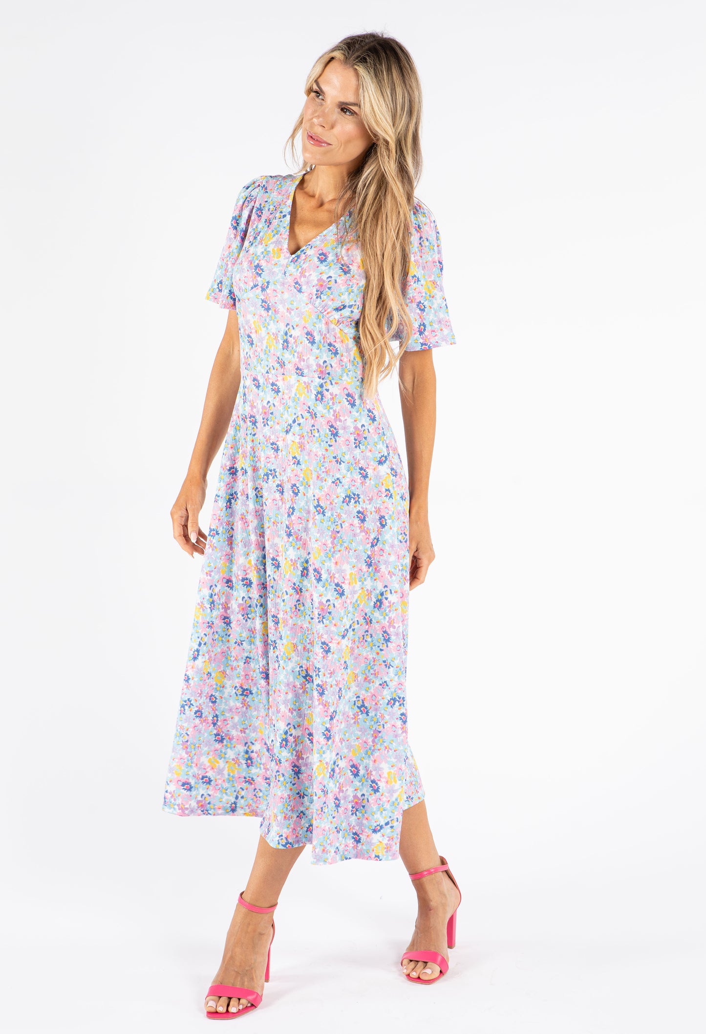 Miami Floral Print Dress