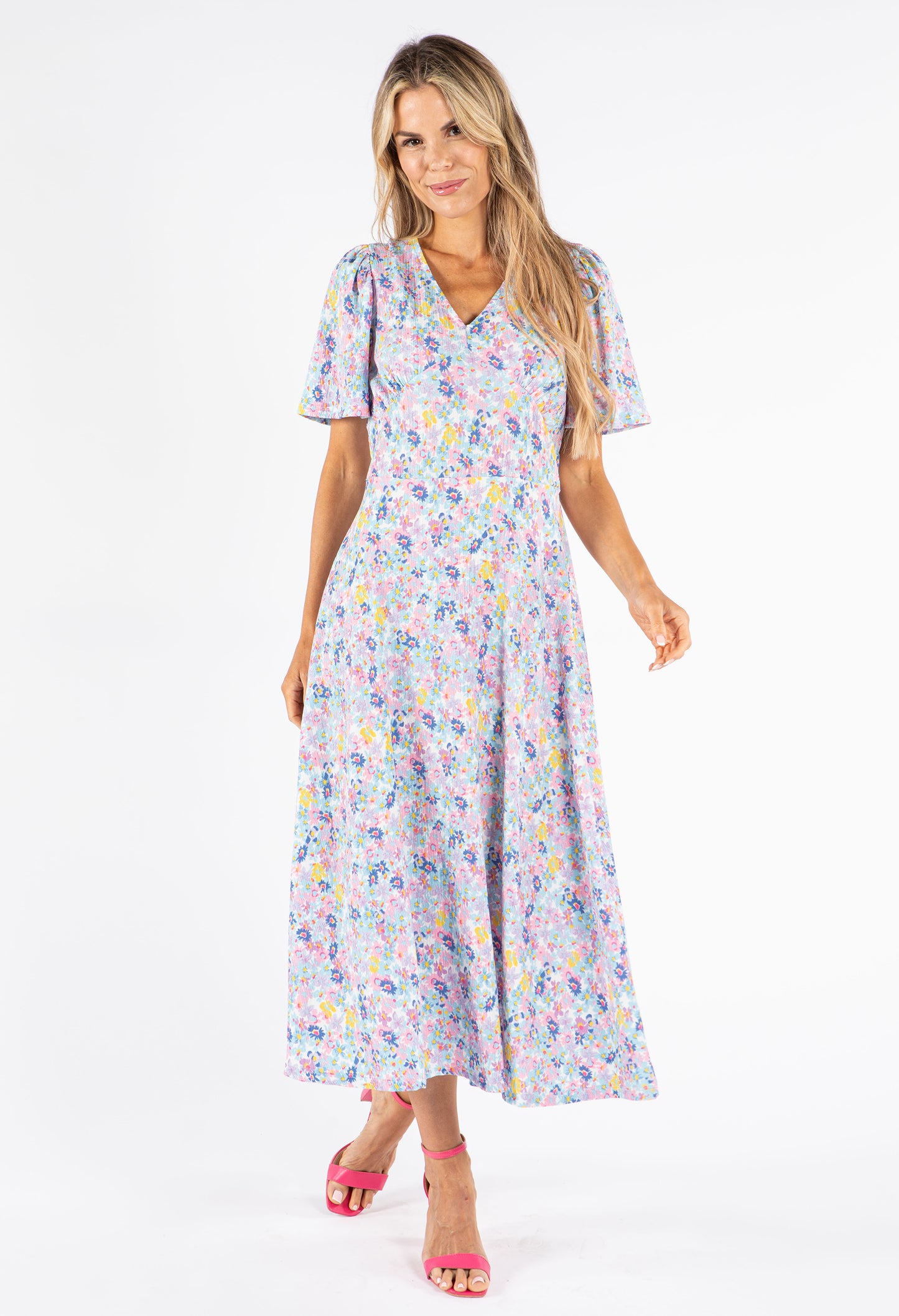 Miami Floral Print Dress