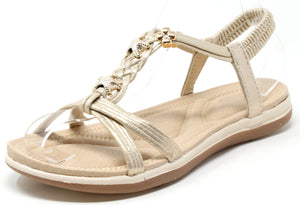 Starfish and Floral Sandals