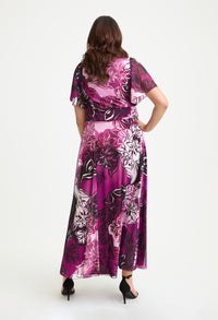 Kemi Bolero Wrap Bodice Maxi Curve+ Dress