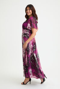 Kemi Bolero Wrap Bodice Maxi Curve+ Dress