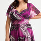 Kemi Bolero Wrap Bodice Maxi Curve+ Dress