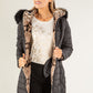 Fur Lined Reversible Padded Coat
