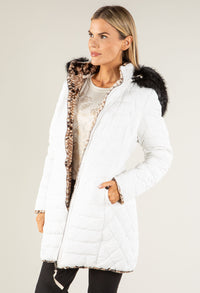 Fur Lined Reversible Padded Coat