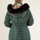 Fur Lined Reversible Padded Coat