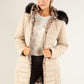 Fur Lined Reversible Padded Coat