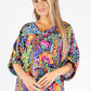 Floral Print Tunic Blouse