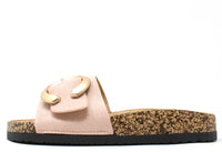 Soft Gold Buckle Slides