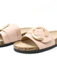 Soft Gold Buckle Slides