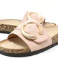 Soft Gold Buckle Slides