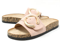 Soft Gold Buckle Slides