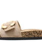 Soft Gold Buckle Slides