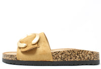 Soft Gold Buckle Slides