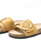 Soft Gold Buckle Slides
