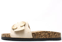 Soft Gold Buckle Slides