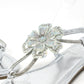 Diamante Flower Sandals