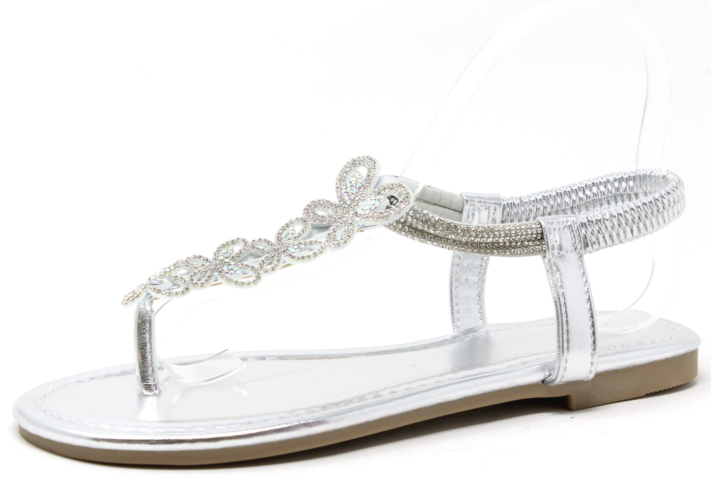 Diamante Butterfly Sandals