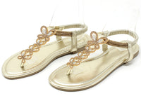 Diamante Butterfly Sandals