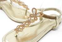 Diamante Butterfly Sandals