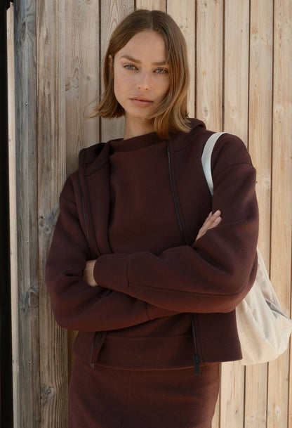 Gulnora Blouson Style Hoodie