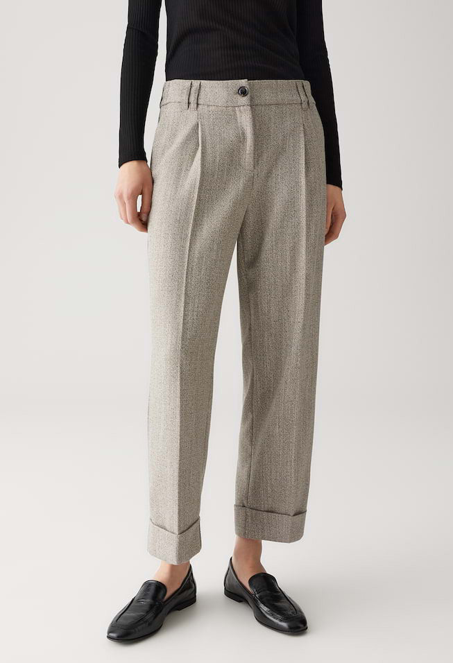 Meeri Herringbone City Pants