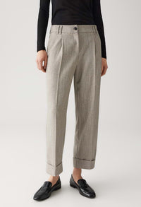 Meeri Herringbone City Pants