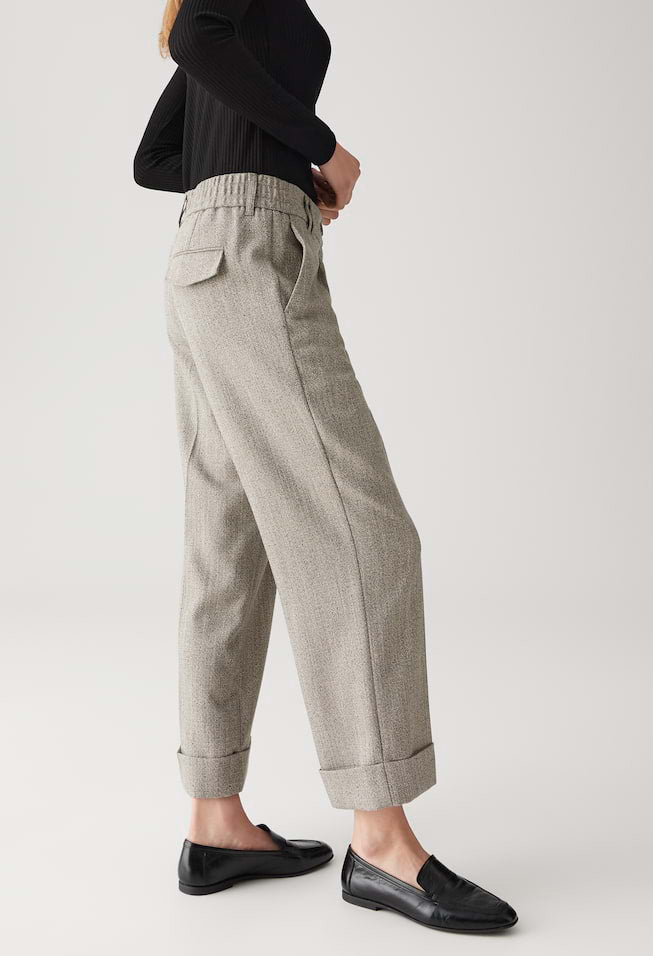 Meeri Herringbone City Pants