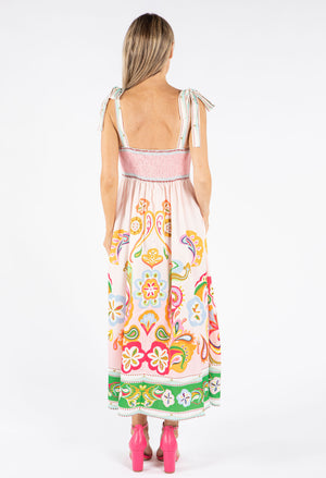 Paisley Print Sun Dress