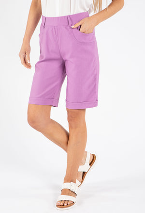 Pull On Light Stripe Shorts