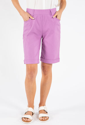 Pull On Light Stripe Shorts
