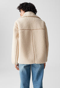 Hafine Regular soft teddy jacket