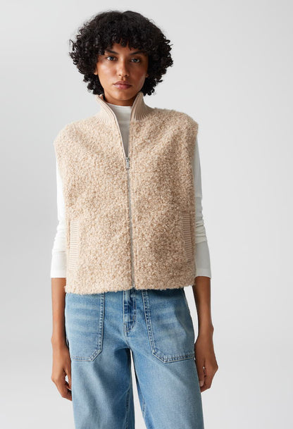 Guluni Regular sweat waistcoat