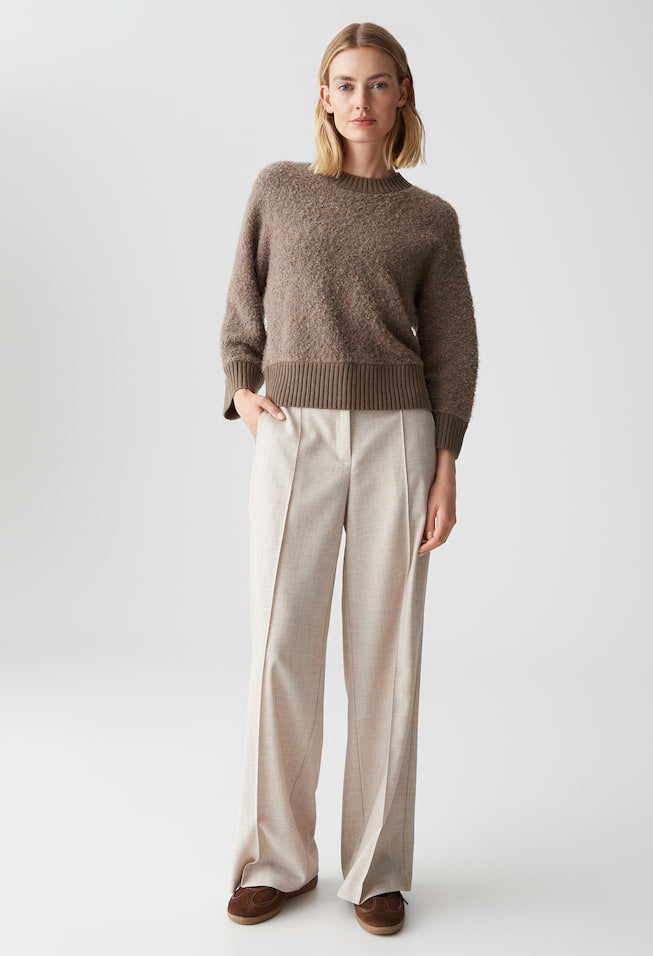 Pennan Bouclé Knitted Jumper