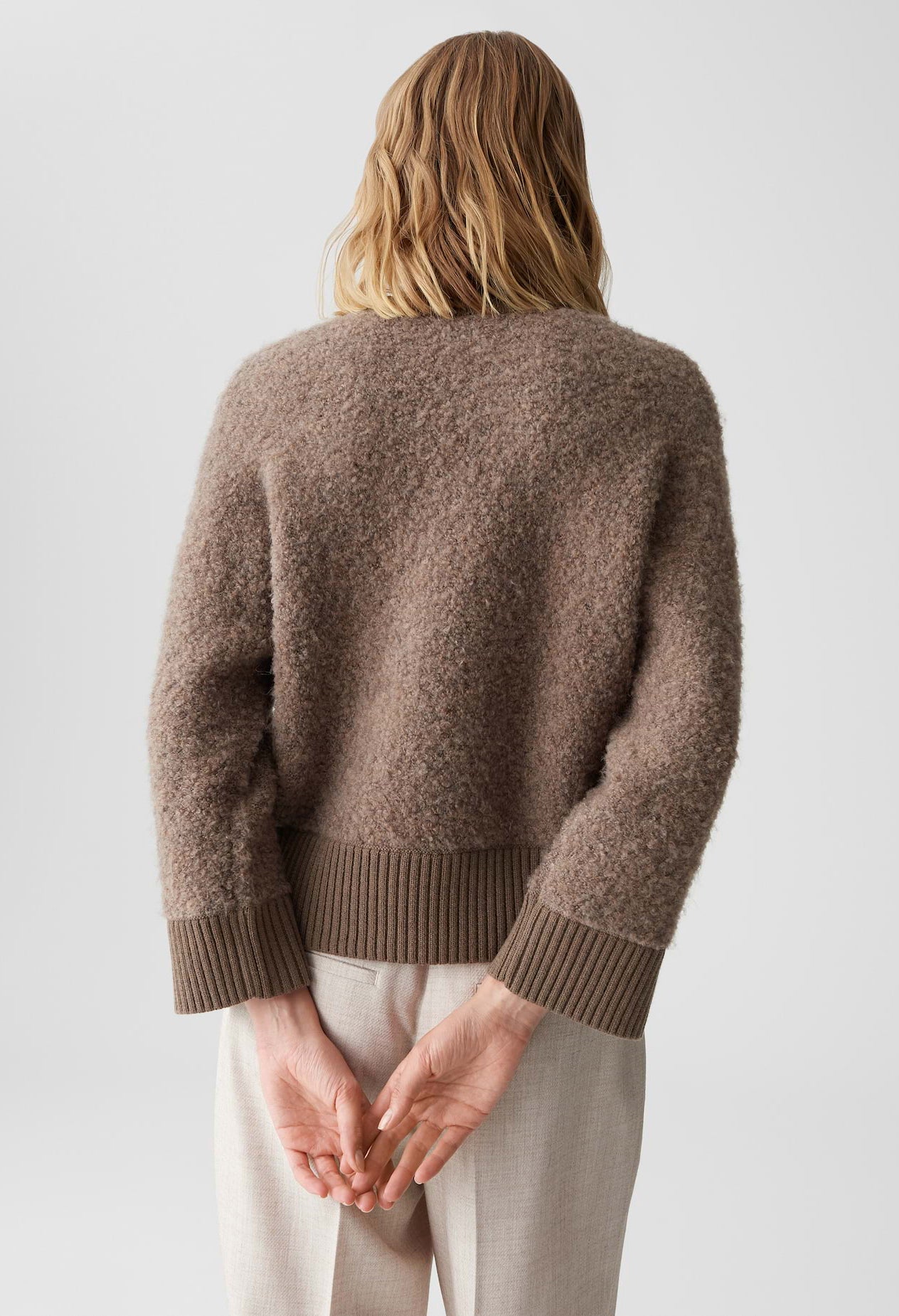 Pennan Bouclé Knitted Jumper