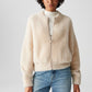 Dores Knitted Fur Look Cardigan