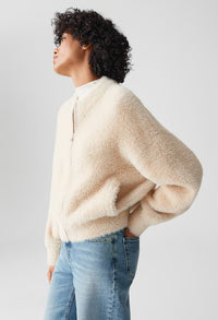 Dores Knitted Fur Look Cardigan