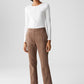 Elvina Cozy Faux Suede Trousers