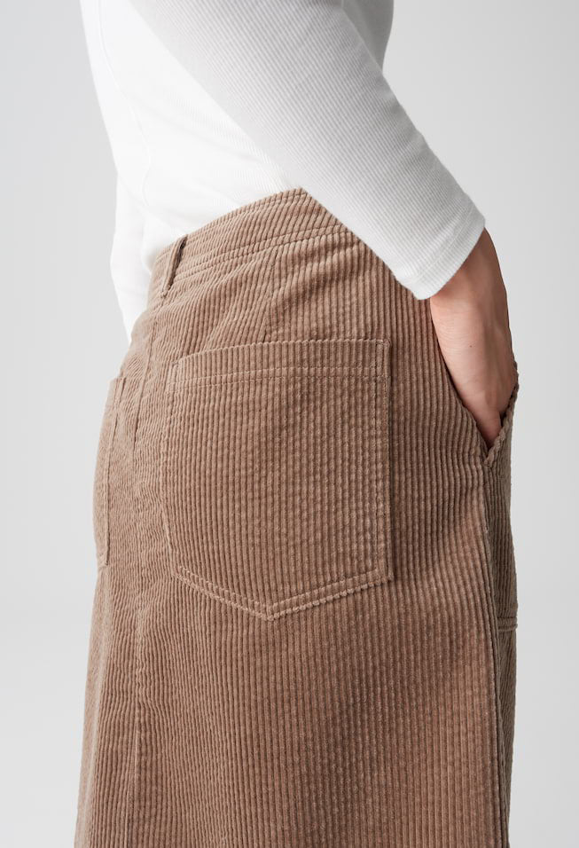 Reah Corduroy Mini Skirt