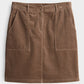 Reah Corduroy Mini Skirt