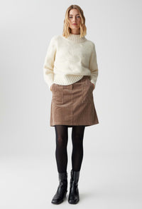 Reah Corduroy Mini Skirt
