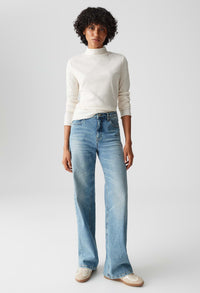 Suhanna Curly Slim ribbed Top