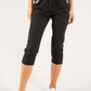 Pull-On Linen Capris