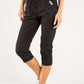 Pull-On Linen Capris