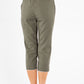 Pull-On Linen Capris