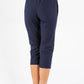 Pull-On Linen Capris