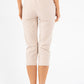 Pull-On Linen Capris