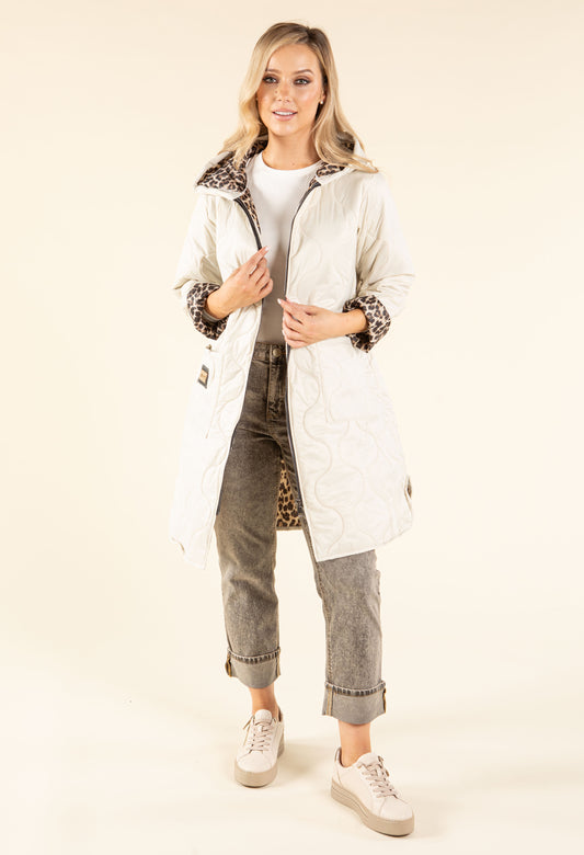 Hooded Quilted Coat